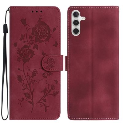Leather Калъф Тип Тефтер За Samsung Galaxy A13 5G / A04S - червен