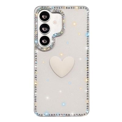 Силиконов Кейс Love за Samsung Galaxy A16 / A16 5G - бяло