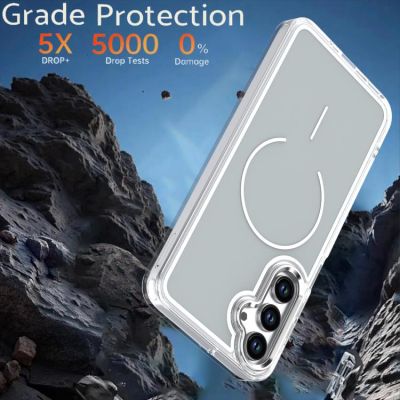 Силиконов Кейс  Bright  за Samsung Galaxy A17 4G / 5G - сив