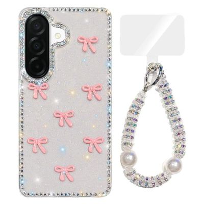 Силиконов Кейс Sparkling за Samsung Galaxy A17 4G / 5G - прозрачен с брокат