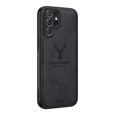 Силиконов Кейс Deer за Samsung Galaxy S25 Ultra - черен