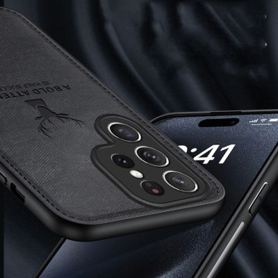Силиконов Кейс Deer за Samsung Galaxy S25 Ultra - черен