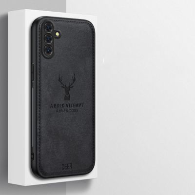 Силиконов Кейс Deer за Samsung Galaxy A56 5G - черен