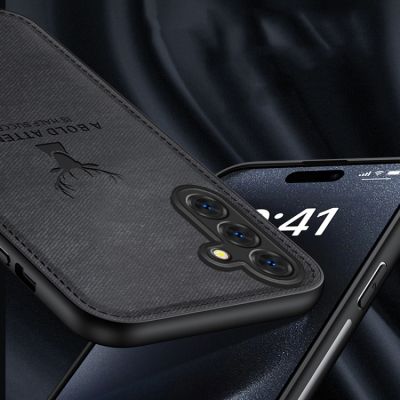 Силиконов Кейс Deer за Samsung Galaxy A56 5G - черен