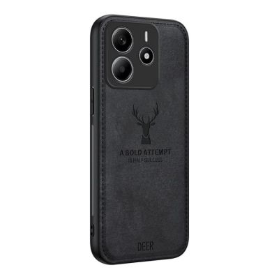 Силиконов Кейс Deer за Xiaomi Redmi Note 14 5G - черен
