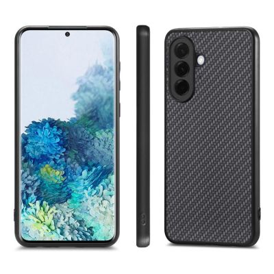 Силиконов Кейс Fiber за Samsung Galaxy A57 5G - черен