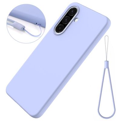 Силиконов Кейс Liquid за SAMSUNG A37 5G - лилав