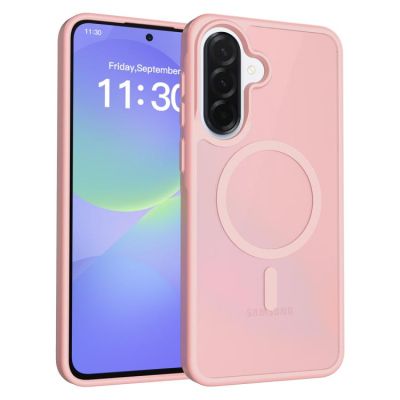 Кейс Magnetic Skin Feel за Samsung Galaxy A37 5G - розов
