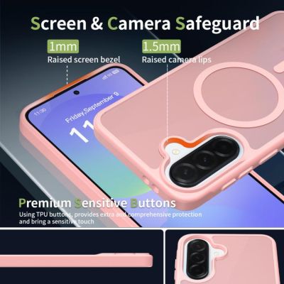 Кейс Magnetic Skin Feel за Samsung Galaxy A37 5G - розов