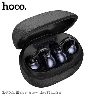 Hoco EA5 DUKE III Безжични слушалки с отворен ухо, Bluetooth - Черни