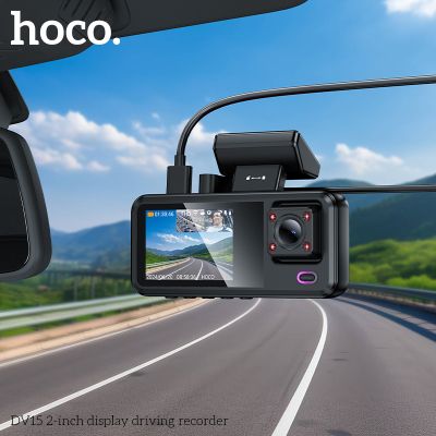 Видеорегистратор за шофиране Hoco DV15 , Wi-Fi и Задна Камера