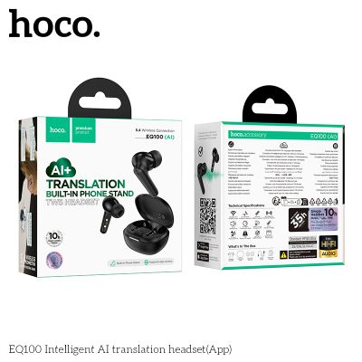 Безжични слушалки Hoco EQ100 с AI превод 