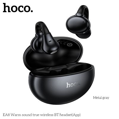 Hoco TWS EA8 Безжични слушалки с отворен ухо, Bluetooth - Черни