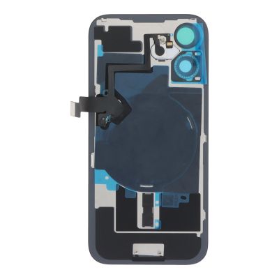 Заден капак за iPhone 16 / оборудван / Black ,черен /  OEM /