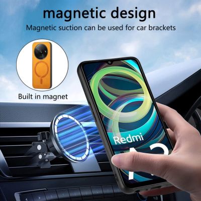 Кейс Magsafe за Xiaomi Redmi 13C - черен