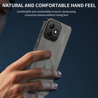 Кейс WANLONFENG за Honor 600 Lite - син