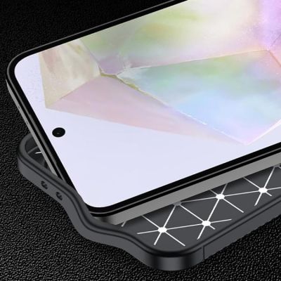 Силиконов Кейс CARBON за Samsung Galaxy A37 5G - черен