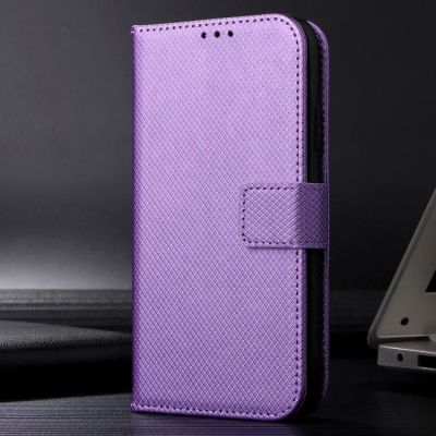 Diamond Калъф Тип Тефтер За Samsung Galaxy A37 5G - лилав