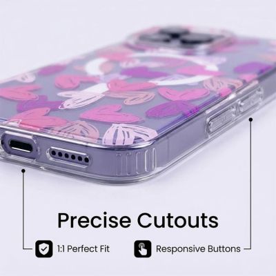 Силиконов Кейс Jungle за iPhone 15 Pro - Love