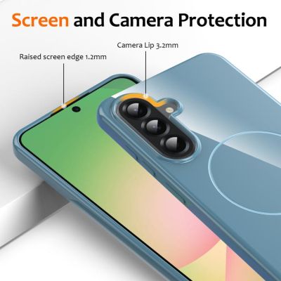 Кейс Glossy за Samsung Galaxy A36 / A56 5G - син