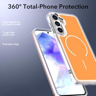 Силиконов Кейс Bright  за Samsung Galaxy S26 Ultra - оранжев