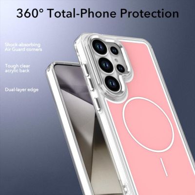 Силиконов Кейс Bright  за Samsung Galaxy S26 Ultra - розов
