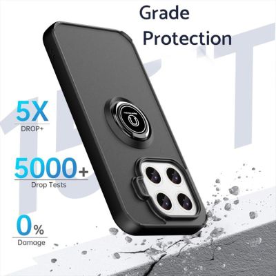 Силиконов Кейс Ring за Xiaomi 17T 5G - черен
