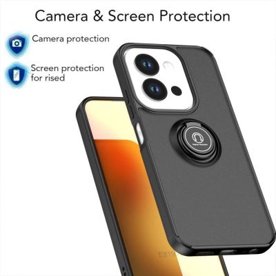 Силиконов Кейс Ring за Xiaomi Redmi 15C 5G / 4G 173mm - черен
