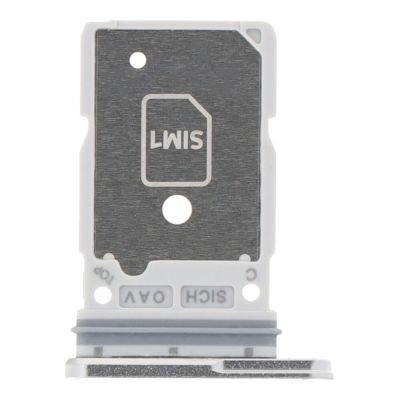 Sim държач за Samsung Galaxy S25 Ultra / S938, Dual Card / silver, сребрист /