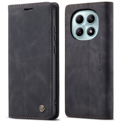 CaseMe Калъф Тип Тефтер За Xiaomi Redmi Note 15 5G, Note 15 4G - черно 