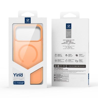 Кейс DUX DUCIS Yind Series Matte за iPhone 17 Pro Max / 18 Pro Max - Orange