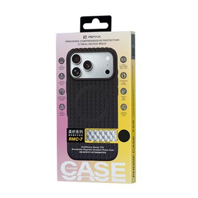 Кейс REMAX RMC-7 за iPhone 17 Pro Max / 18 Pro Max - Black