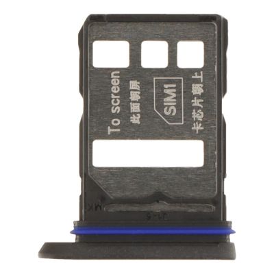 Sim държач за Honor 600 Lite Dual Card / черен, black /